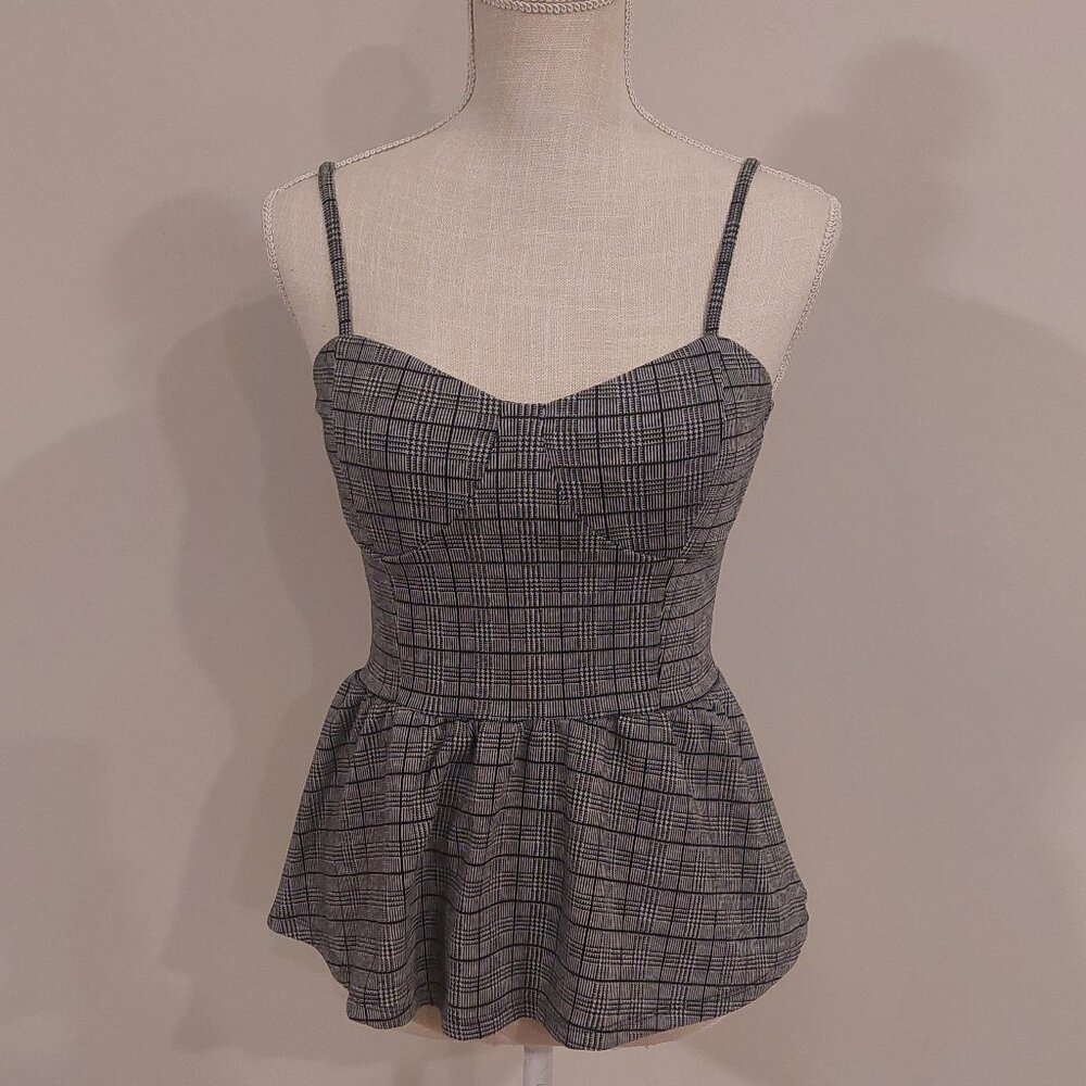 3/$15 Have Peplum Tank Top